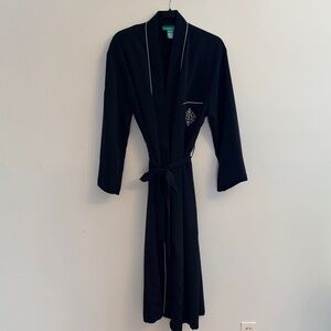LaRedoute vintage navy robe